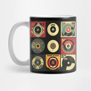 Vintage Vinyl Music Collection Merch Vol. 2 Mug